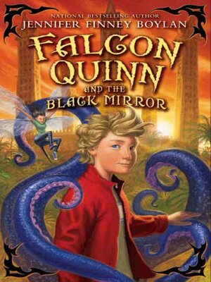 cover image of Falcon Quinn and the Black Mirror
